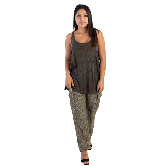 SENECA RISING GREEN T-SHIRTWOMENS SIZE M